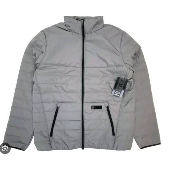 Fox Racing Powell Puffy Jacket, Medium, Gray