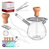 Image 1 : Smokvo Hookah Kit with LED Light and Remote