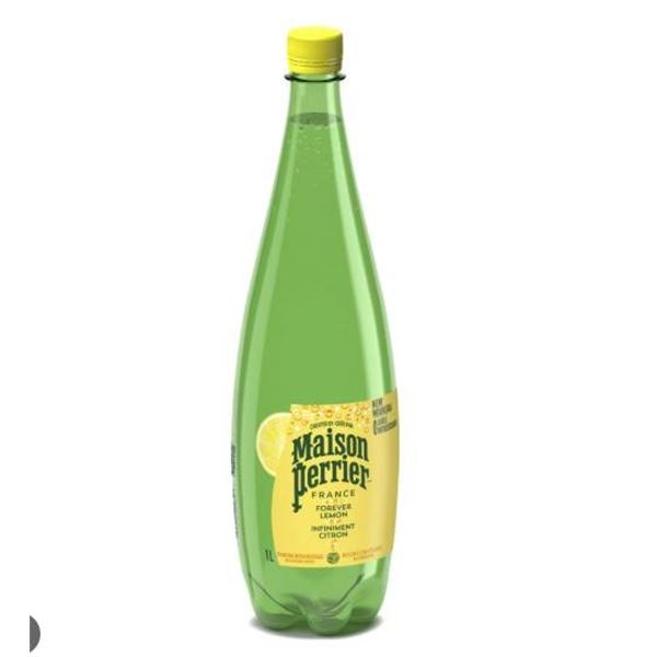 Maison Perrier Forever Lemon Sparkling Water 750 mL France, 12 x 12 Bottles