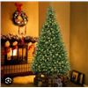 Image 1 : 2.7m (9ft) Artificial Christmas Tree with LED Lights and 7 Lighting Functions