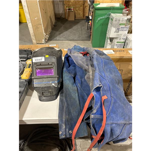 Welding Helmet and Welding Apron Set