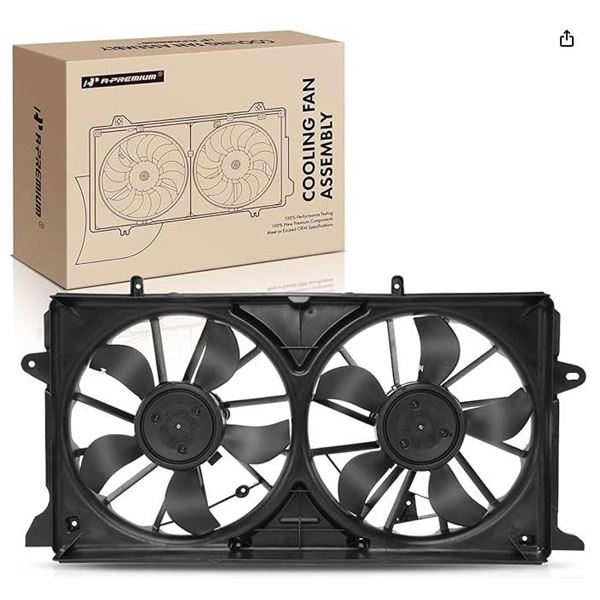 A-Premium Radiator Fan Assembly with Control Module