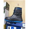 Image 3 : Eddie Bauer Kids’ Winter Snow Boot Size 1, Black/Blue