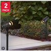 Image 1 : Pathmark Solar LED Spotlight Set of 2 with Adjustable Heads
