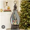 Image 1 : Holiday Lantern With LED Light Featuring Festive Design