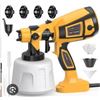 Image 1 : Cordless HVLP Paint Sprayer with 1400mL Container and 30000 RPM Motor