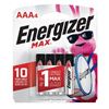 Image 1 : 6 Energizer MAX AAA4 Alkaline Battery Packs