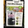 Image 2 : Hamilton Beach 3-Cup Stack & Press Food Chopper, Model 72850C
