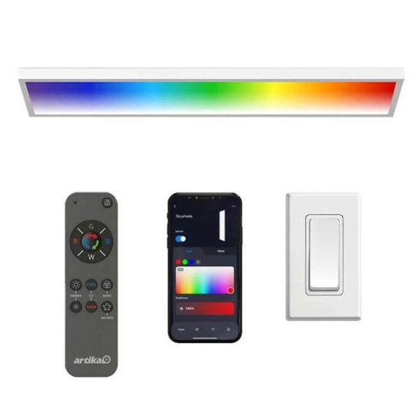 Artika Skyshade Smart LED Panel with TriLogic Technology and Remote Control