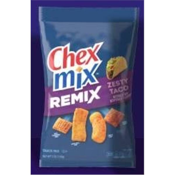 Chex Mix Remix Limited Edition Zesty Taco Flavor – 12 x 198g Case