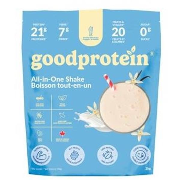 GoodProtein All-in-One Shake, Vanilla Flavour, 2kg