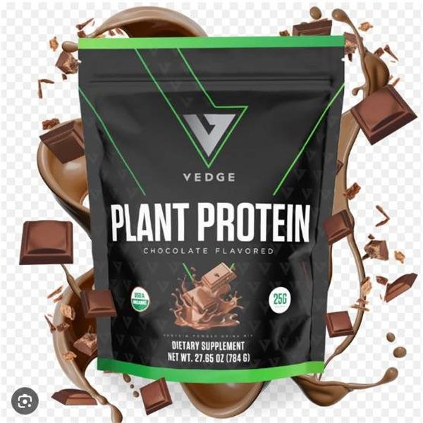 Vedge Plant Protein Chocolate Flavored, 27.65 oz (784 g)