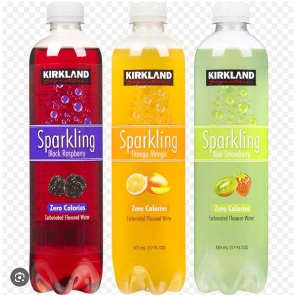 Kirkland Signature Sparkling Water Assorted Pack – 24x503ml