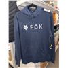 Image 2 : Fox Absolute Fleece Hoodie – Medium, Navy