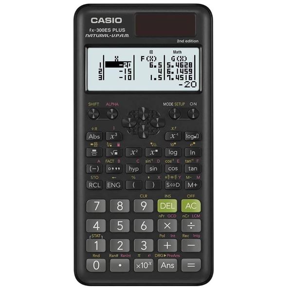 Casio fx-300ES Plus Scientific Calculator, Two-Way Power