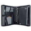 Image 1 : Hilroy Three-Ring Zippered Organizer Binder With Zipper Closure and Multiple Storage Sections Grey