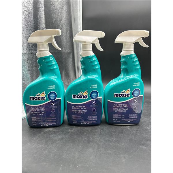 Moxie All-Purpose Disinfectant Spray – 3 Bottles, 950ml Each