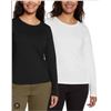 Image 1 : Banana Republic 2-Pack Long Sleeve Rib T-Shirts, Size XL/TG