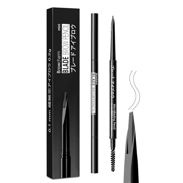 Lot of 2 – MAVENI Microblading Eyebrow Pencil for Women,0.1mm Ultra-Fine Mechanical Pencill
