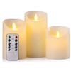 Image 1 : 3PK Flameless LED Candle Set with Remote Control