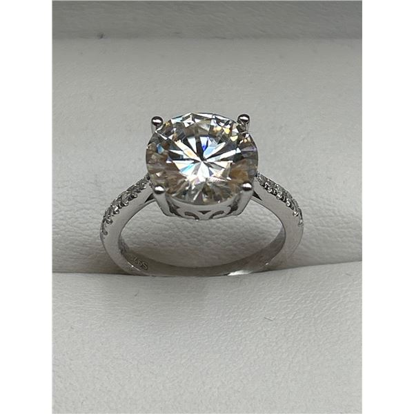 $3070 APPRAISED 5.00 CARAT SOLITAIRE RING