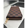 Image 3 : Brown Coach style Wallet with Gold-Tone Hardware