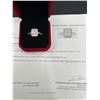Image 6 : $1450 APPRASIED 2.00 CARAT HALO SHANK STYLE RING