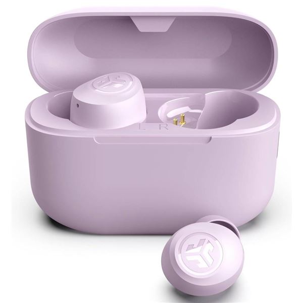 JLab Go Air Pop True Wireless Earbuds, Lilac, Bluetooth, 32+ Hours Playtime Lilac
