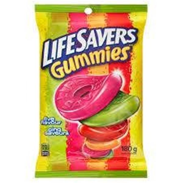 Life Savers Gummies 12 Packs, 180g Each