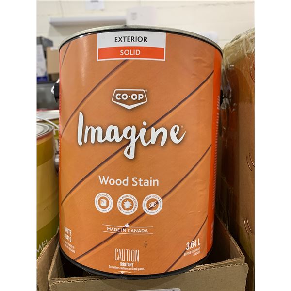 Co-op Imagine Exterior Solid Wood Stain,  2 x 3.64 L