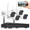 Image 1 : Arrow Connectivity NVR and 4 Cameras Network Video Recorder