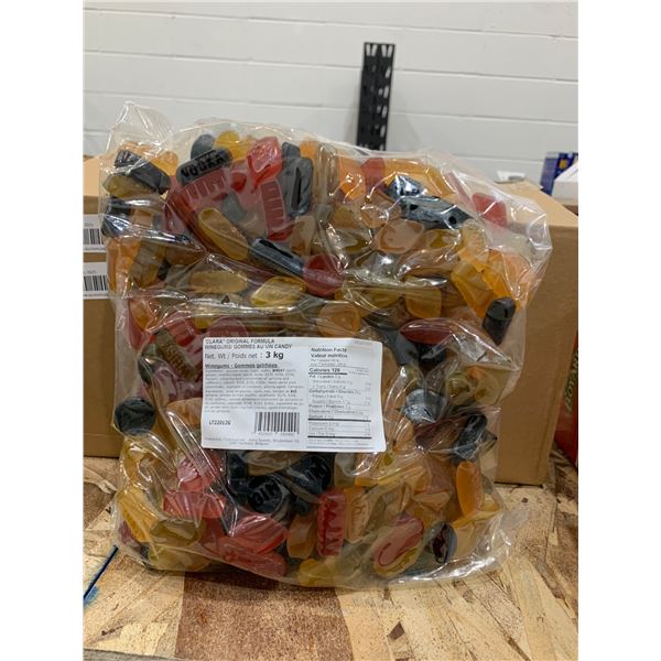 Clara Original Formula Wine Gummies, 2 x 3kg Bulk Bag