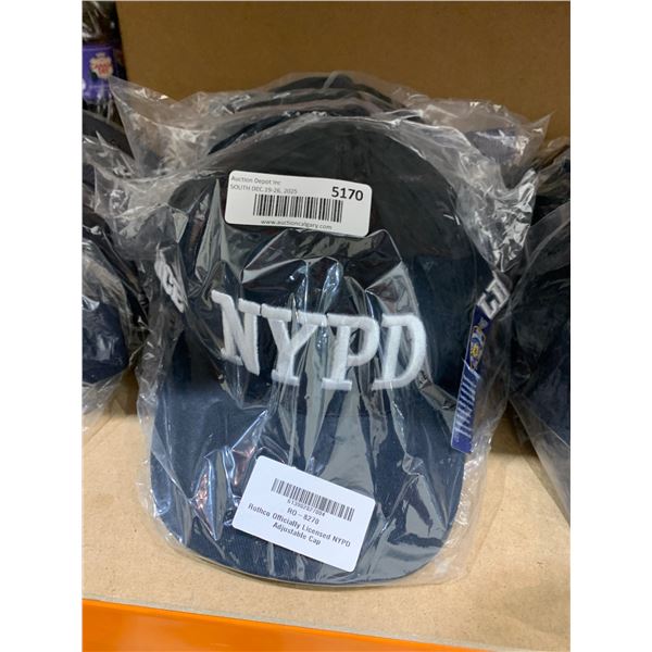 4 NYPD Baseball Cap – Embroidered, Blue