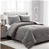 Image 1 : Three-Piece King Size Comforter Set With Fleece Blanket