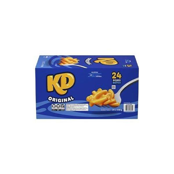 Kraft Dinner Macaroni And Cheese 24 Pack, 200 g Each