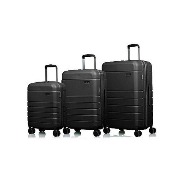 Pack & Fly 3-Piece Luggage Set Black Edition