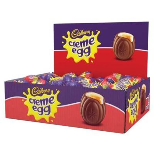 48 Cadbury Creme Egg 34g Units