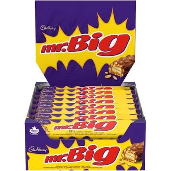 Cadbury Mr. Big 24 x 90g Bars Pack Set
