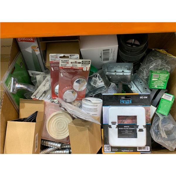 Home Hardware Lot With Various Fixtures And Components
