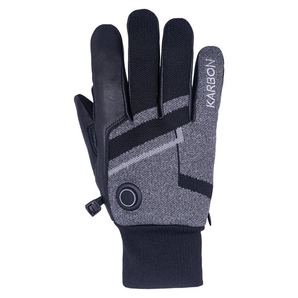 Karbon Heated Sports Gloves with Leather Palm – XS-TP