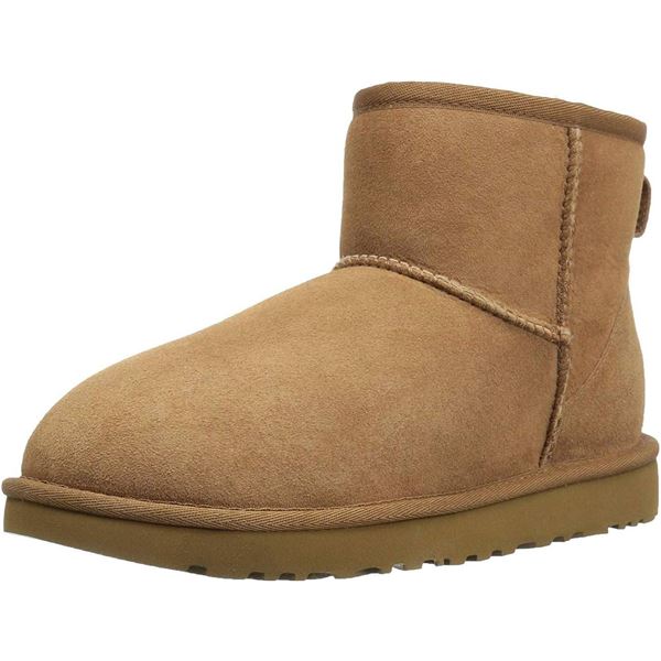 Tan Short Boots, US Size 8/UK 6/EU 39