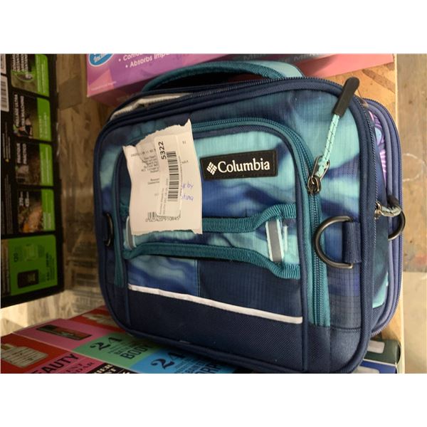 LOT OF 2 ASSORTED Columbia Soft Cooler Bags with Insulated Compartments