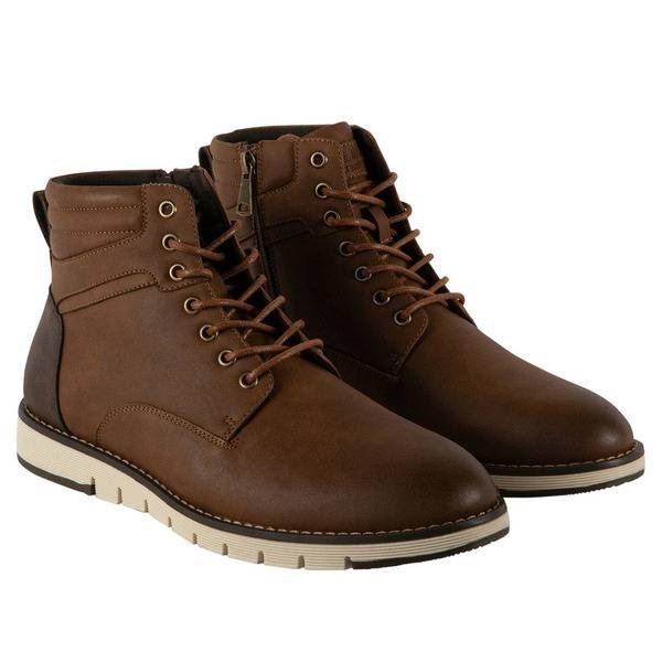 Men’s Ortholite Comfort Foam Insole Boots Steve Madden, Size 11, Brown