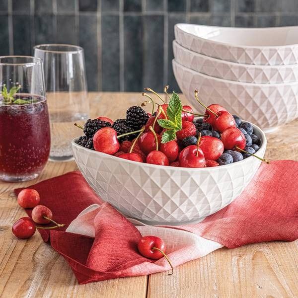 Over & Back Serving Bowls, Item 1906778, 4 Pieces
