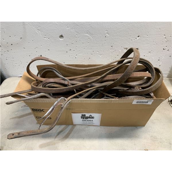 Leather Strips and Pieces