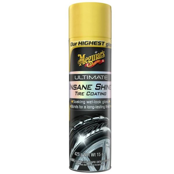 Meguiar’s Ultimate Insane Shine Tire Coating Spray, 425 g