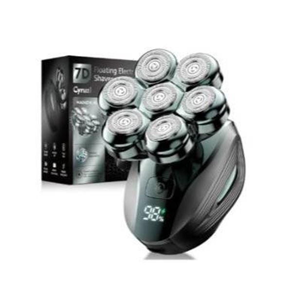 Cyruzi 7D Floating Electric Shaver With Magnetic Head – IPX7 Waterproof
