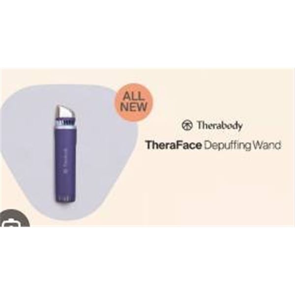 TheraFace Depuffing Wand by Therabody for Beauty and Skincare