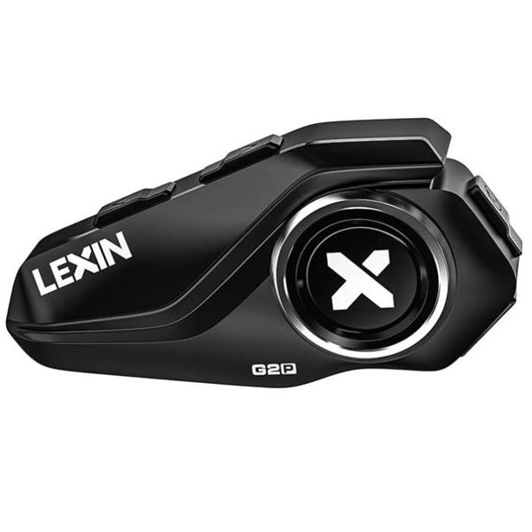 Lexin G1 Motorcycle Bluetooth Headset With Voice Assistant and Noise Cancellation