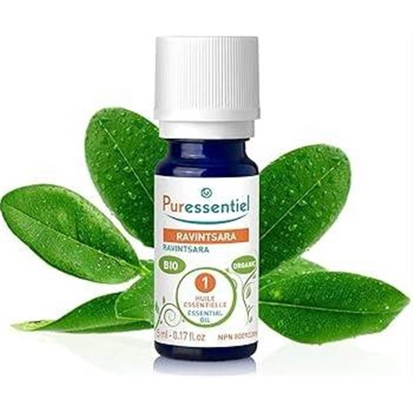 Puressentiel Ravintsara Organic Essential Oil 2x10ml